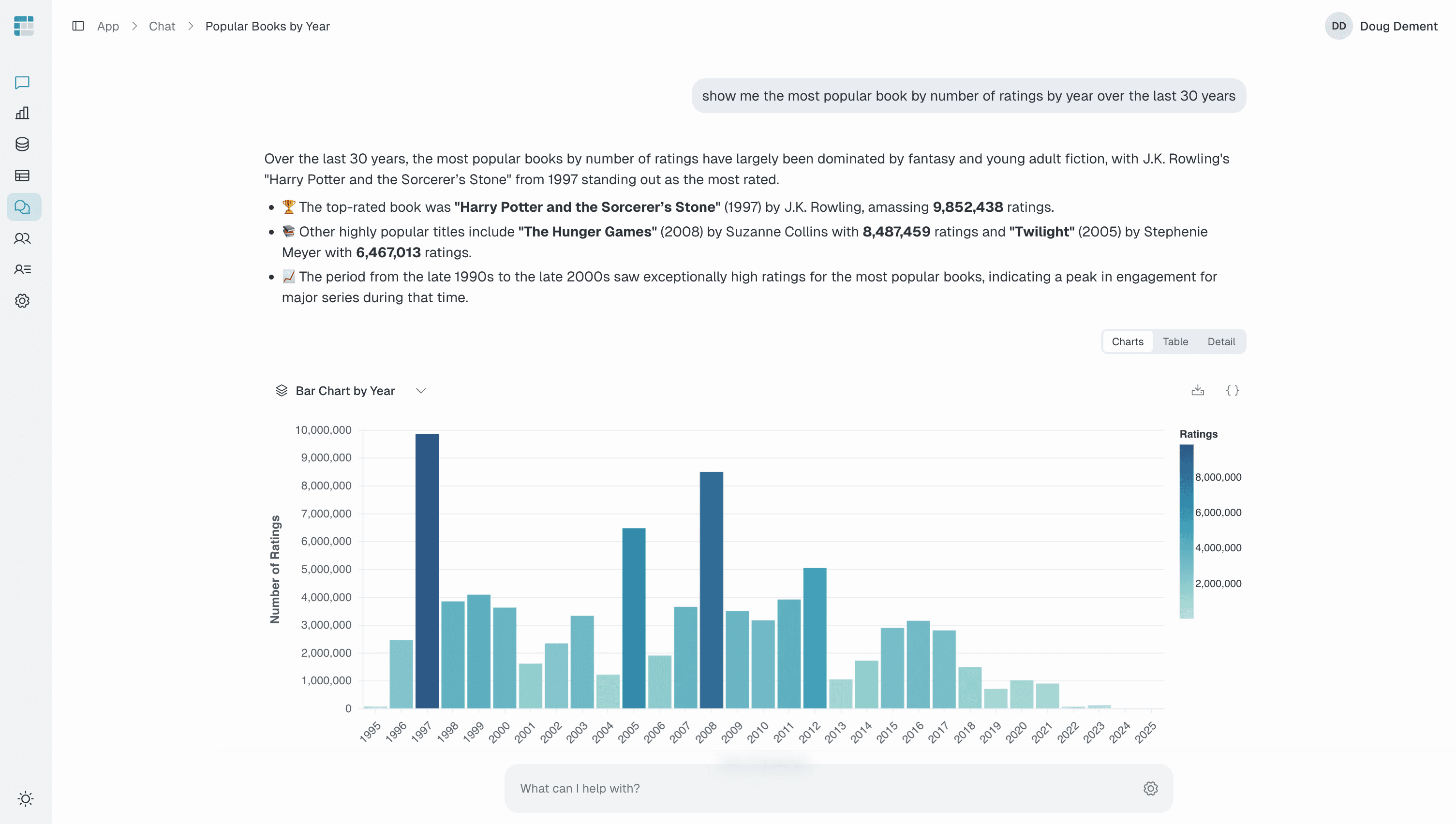 TablePrompt App Screenshot